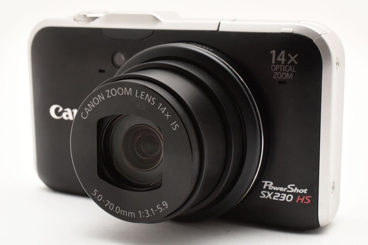Cannon Power Shot Sx230 HS Compact Digital Camera Black from JP
