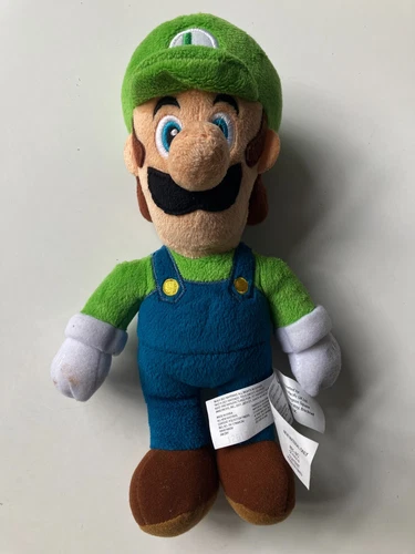 Luigi Nintendo Super Mario Bros Peluche Suave Juguete Oficial 10” Jakks Pacific 2021