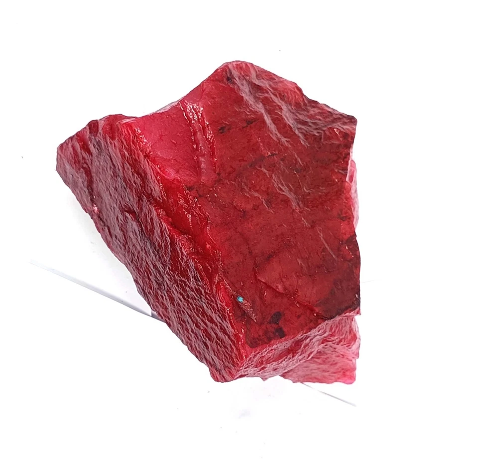 DYED 20000.00 Ct/4 KG Red Ruby Uncut Rough Certified Loose Gemstone GVK - Image 4 of 4