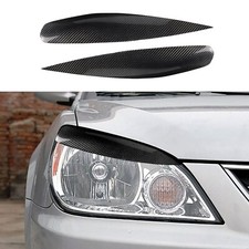 For Mitsubishi Lancer Ralliart Sportback 2004-06 Carbon Fiber Headlight Eyebrow For Mitsubishi Lancer Ralliart Sportback 2004-06 Carbon Fiber Headlight Eyebrow