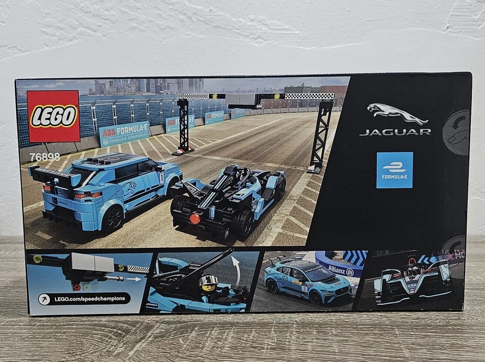 Lego Speed Champions: Formula E Panasonic Jaguar Racing  NEW *SIB* RETIRED 76898 - Image 2 of 4