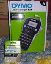 Dymo Label Manager Label Maker 160 W/ Standard Label D1 Bundle