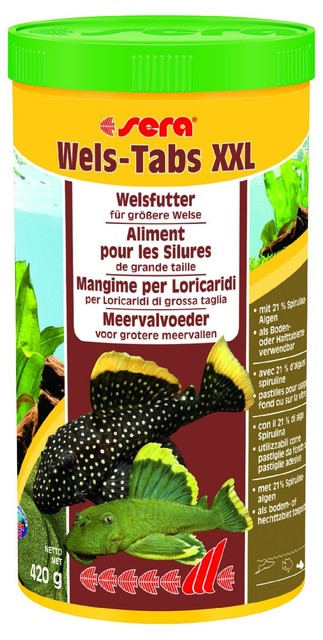 sera WelsTabs XXL 1000 ml Das Futter für größere Welse günstig
