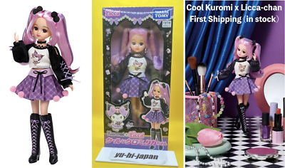 Takara Tomy Cool Kuromi Licca-chan dress-up doll LD-11 F/S