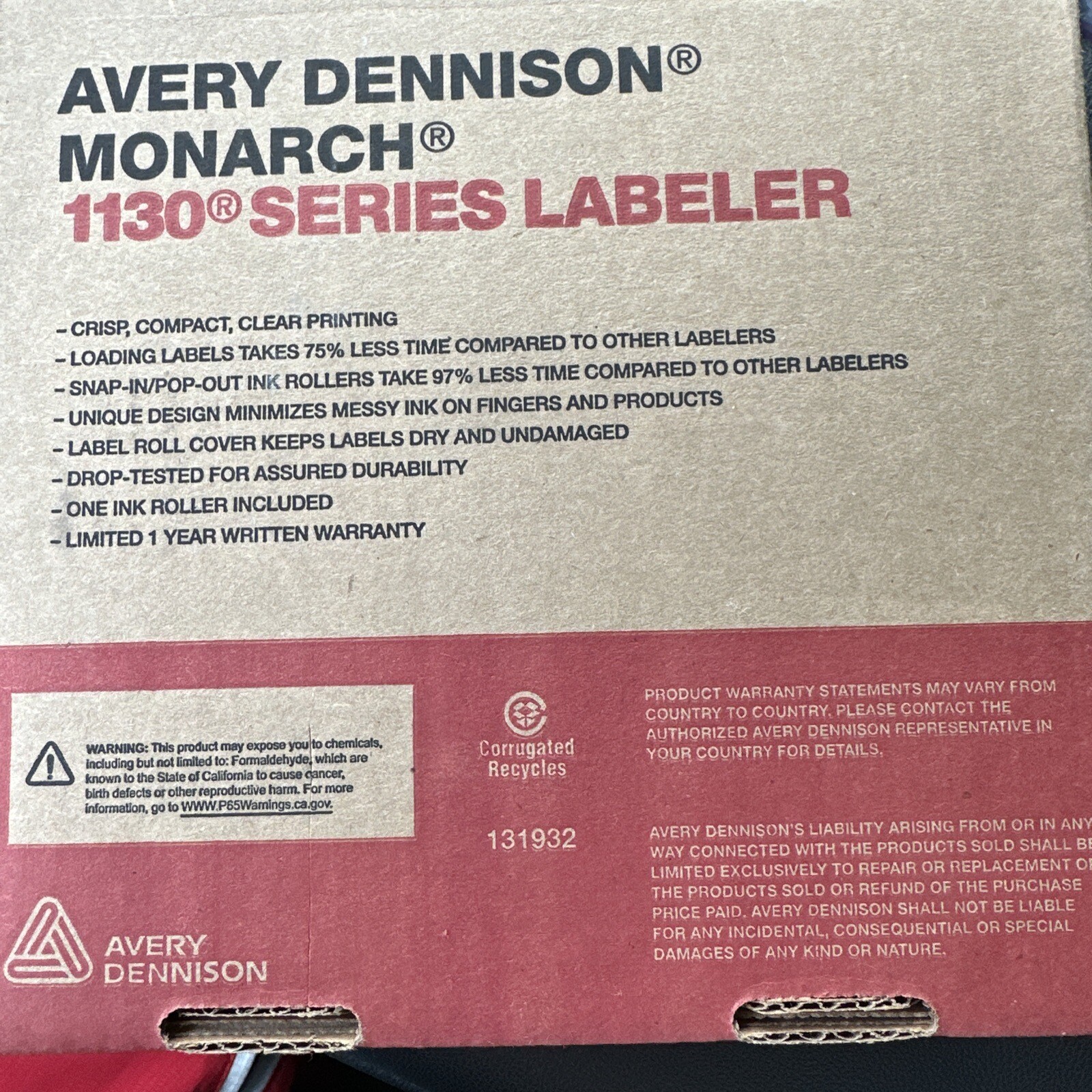 Avery Dennison Monarch 113001 Series Labeler Line Gun NEW eBay