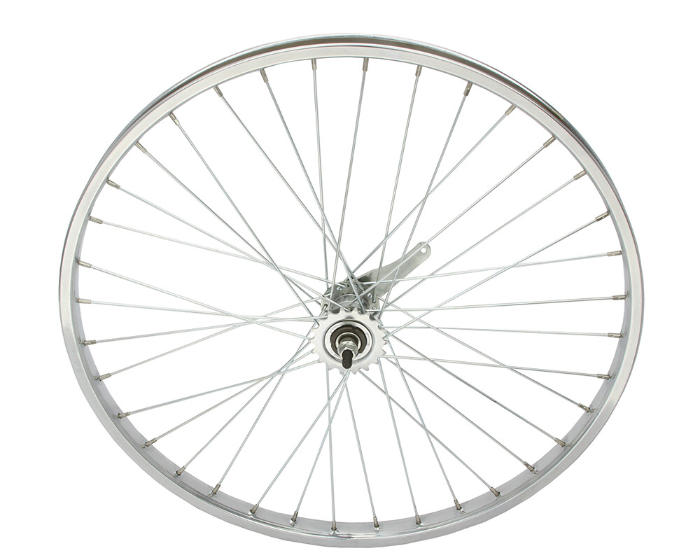 F&R 26 X 1.75 HEAVY-DUTY BEACH CRUISER 12G FRONT OR COASTER CHROME RIM 36 SPOKE.