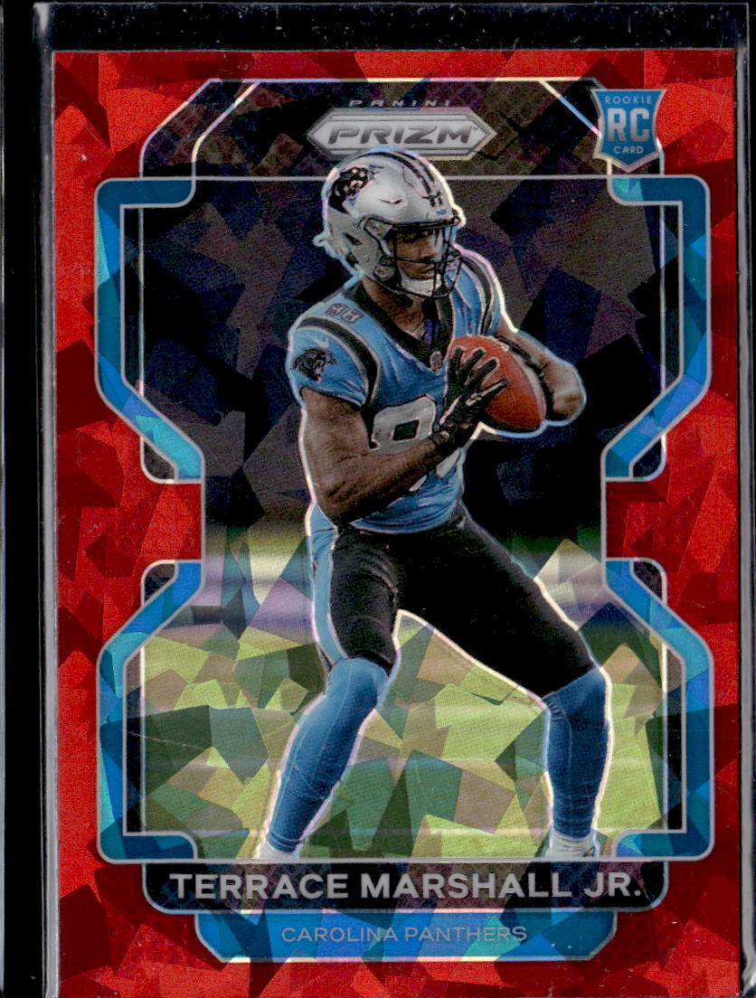 2021 Panini Prizm #348 Terrace Marshall Jr. Red Ice