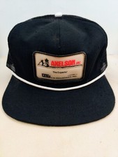 Image of Vintage USA MADE Axelson Inc US Industries Patch Truckers Hat Snapback Cap NOS