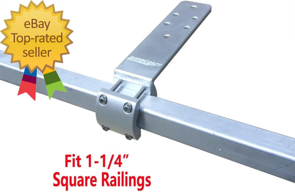 Grill Rail Mount/Bbq Rail Mount/Grill Mount/Pontoon Boat BBQ Mount - Image 4 of 4