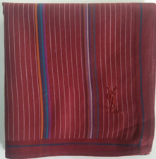 HANDKERCHIEF VINTAGE CLASSIC PATTERNED COTTON 19"