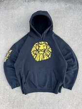 Vintage 00  s The Lion King Musical Disney Presents Hoodie Size XL