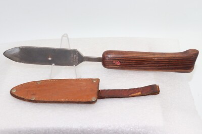 Vintage R.J. RICHTER MORA SWEDEN Lathe Tool or Special Purpose Knife with Sheath