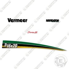 Fits Vermeer D16x20 Directional Boring Machine Horizontal Drill Decal Kit