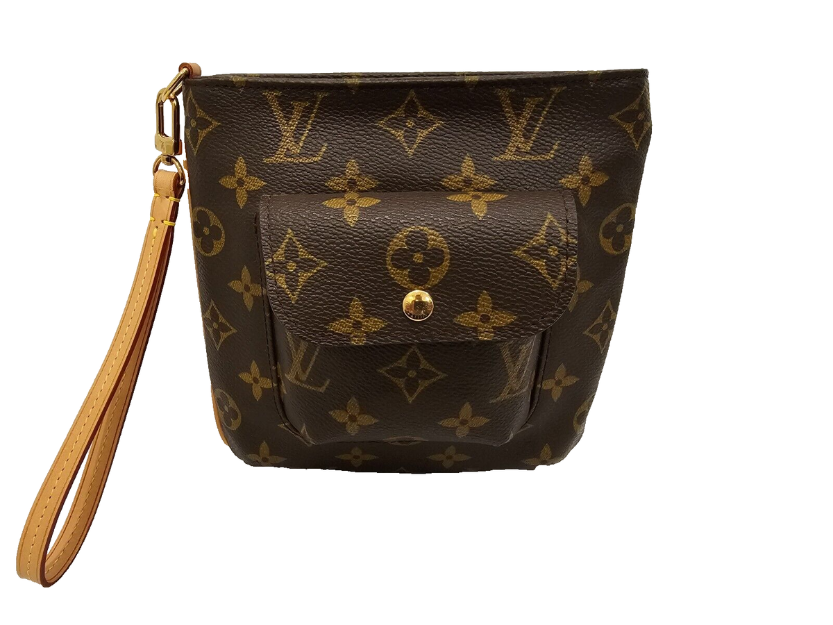 Louis Vuitton ブラウン エピレザー ポーチ Louis Vuitton ブラウン エピレザー ポーチ