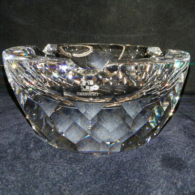 SWAROVSKI ASHTRAY Silver Crystal 3.8