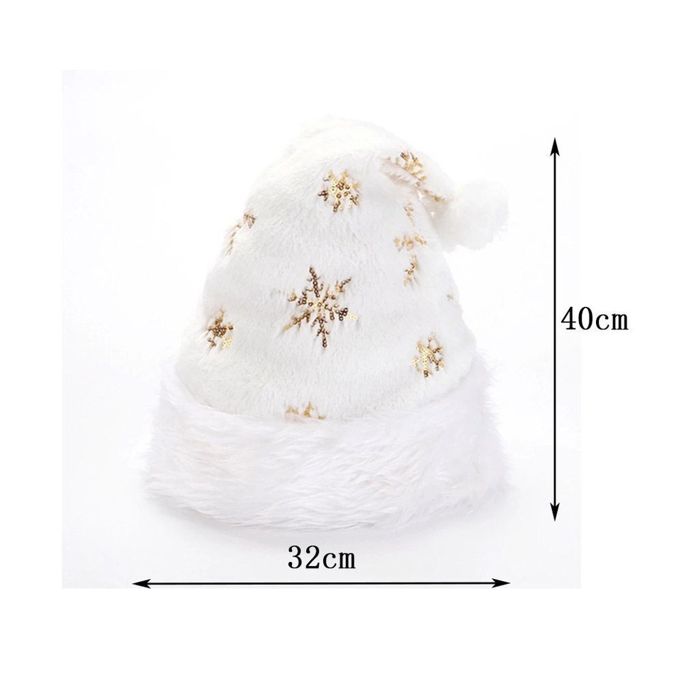 Weihnachtsmann-Mütze Für Kinder – Rote Plüschmütze Mit Santa-Design, Warm & Festlich