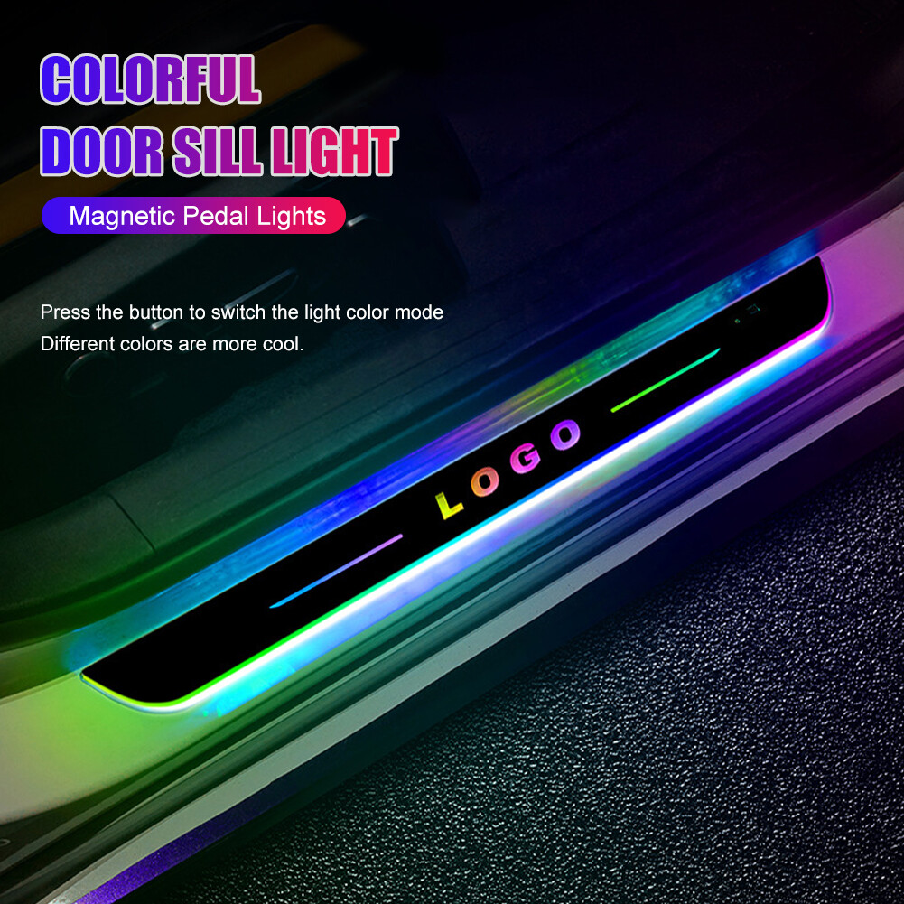 Magnetic Wireless LED Car Door Welcome Lights 2-Pack Magnetic ...