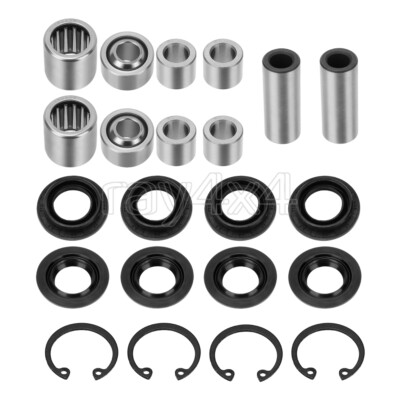 Upper/Lower A Arm Bushing Bearing Kit for Kawasaki KVF650 KVF750 KFX700 KFX450R