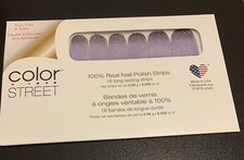 Color Street Nail Polish Strips Lavender Cure
