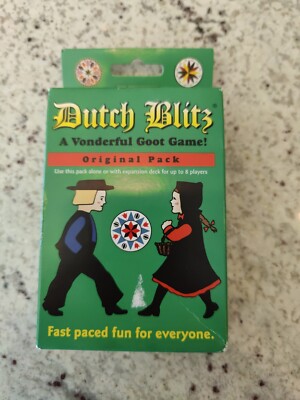 Dutch Blitz; Original Pack only. 160 cards and 1 rule sheet. | eBay