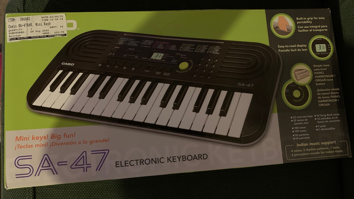 Casio SA-47H5 Mini Keyboard for sale online UK