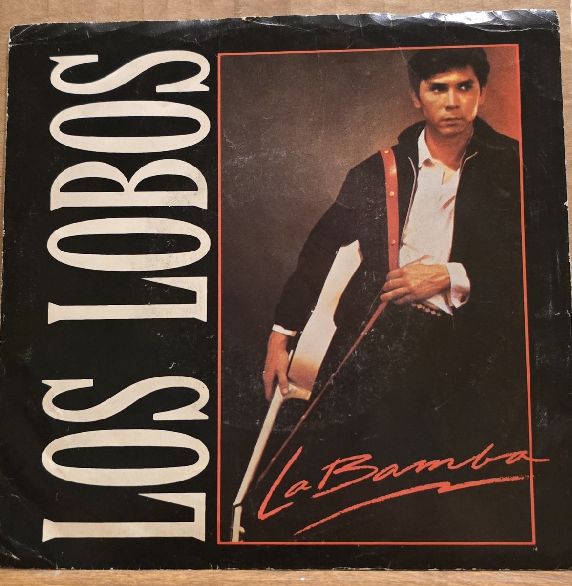 Los Lobos: La Bamba/Charlena - VG+/VG | 1987 Rock, Latin - 45rpm 7