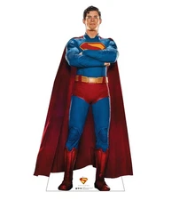 SUPERMAN (2025) - SUPERMAN - LIFE SIZE STANDUP/CUTOUT BRAND NEW 5585