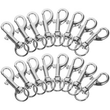20 Pcs Swivel Snap Clip Heavy Duty Clips Metal Dog Buckle Clasp Hooks