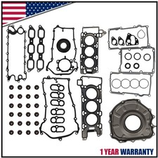 For Jaguar Land Rover Engine Gasket Set Kit AJ126 3.0L V6 Supercharged Engine