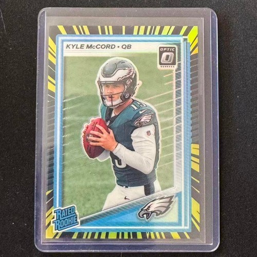 🀄️2025 PANINI DONRUSS OPTIC FOOTBALL ELECTRICITY PRIZM /75 RC KYLE McCORD #283