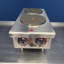 Star 502FF 2 Burner Electric Countertop Hot Plate (Scratch & Dent 0010)