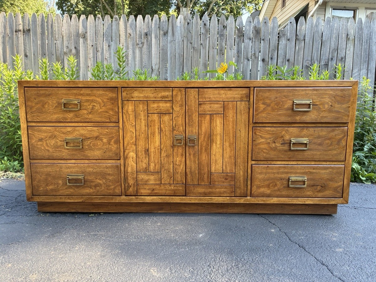 Drexel Woodbriar 9 Drawer Dresser | eBay