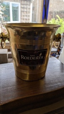 Louis Roederer Champagner Eimer Gold Französisch Vintage Eiskühler