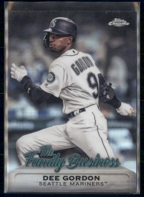 2019 Topps Chrome Update The Family Business #FBC-24 Dee Gordon