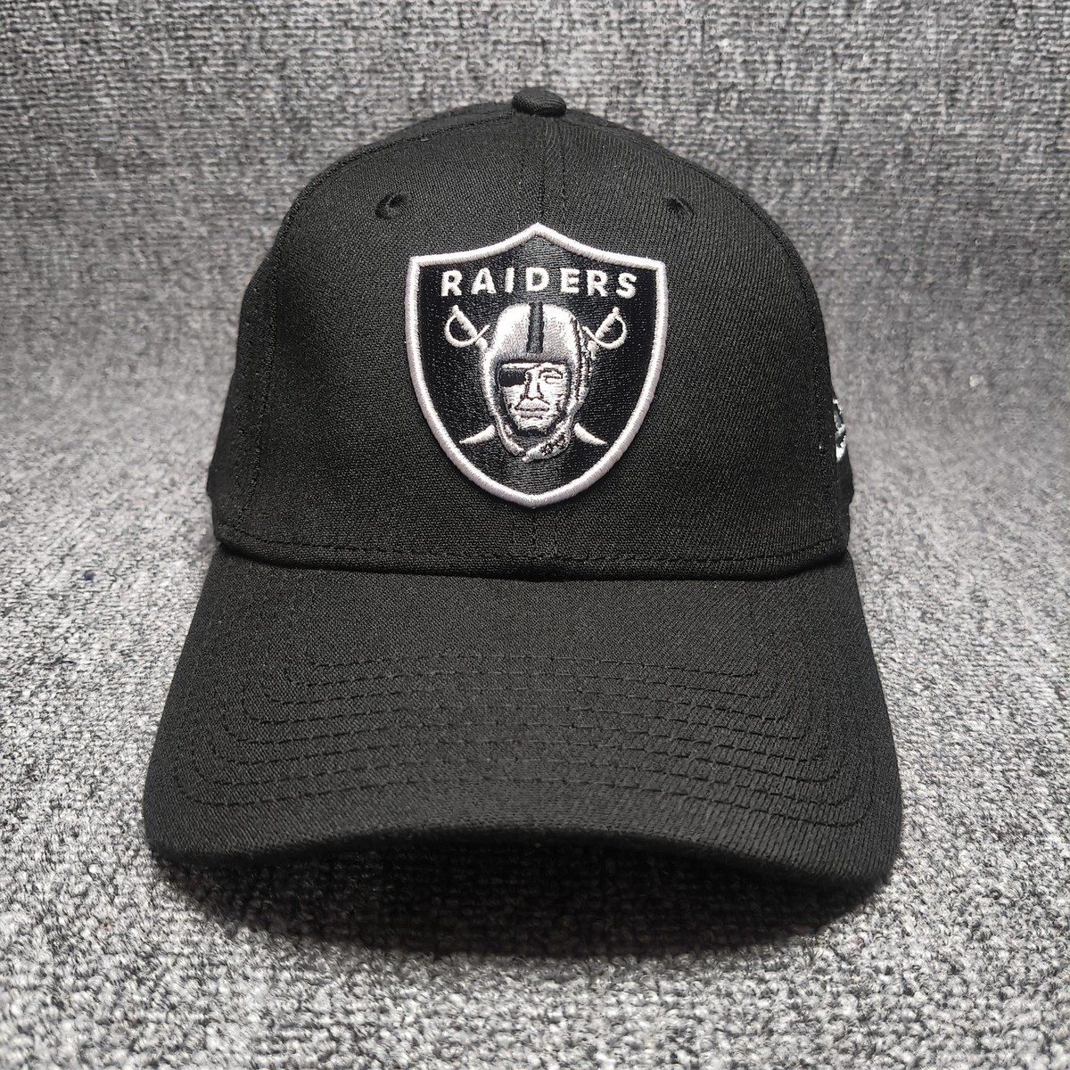 New Era 39THIRTY Las Vegas Raiders Black Stretch Fit Cap Hat