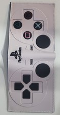 Playstation 2 Controller Wallet Console Shaped Gray Bifold Wallet only