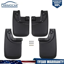 Splash Guards Mud Flaps With Fenders Front & Rear For Toyota Tacoma 2005-2015 