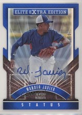 2015 Panini Elite Extra Edition 32/50 Wander Javier #171 Auto tj1