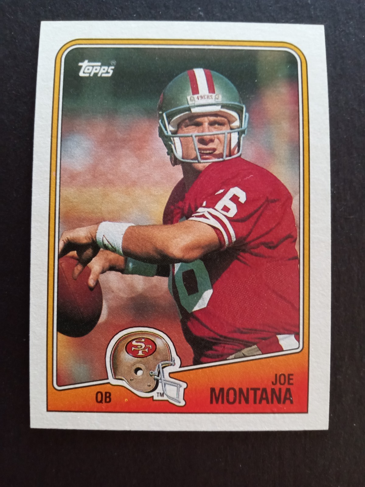 1988 Topps #38 Joe Montana