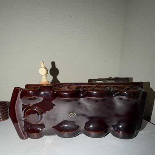 Ceramic Train whiskey Decanter Set vintage Novelty Transportation   - Picture 7 of 7