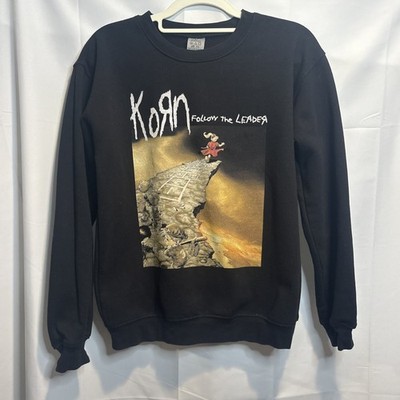 Korn Follow The Leader Black Sweatshirt Size Small