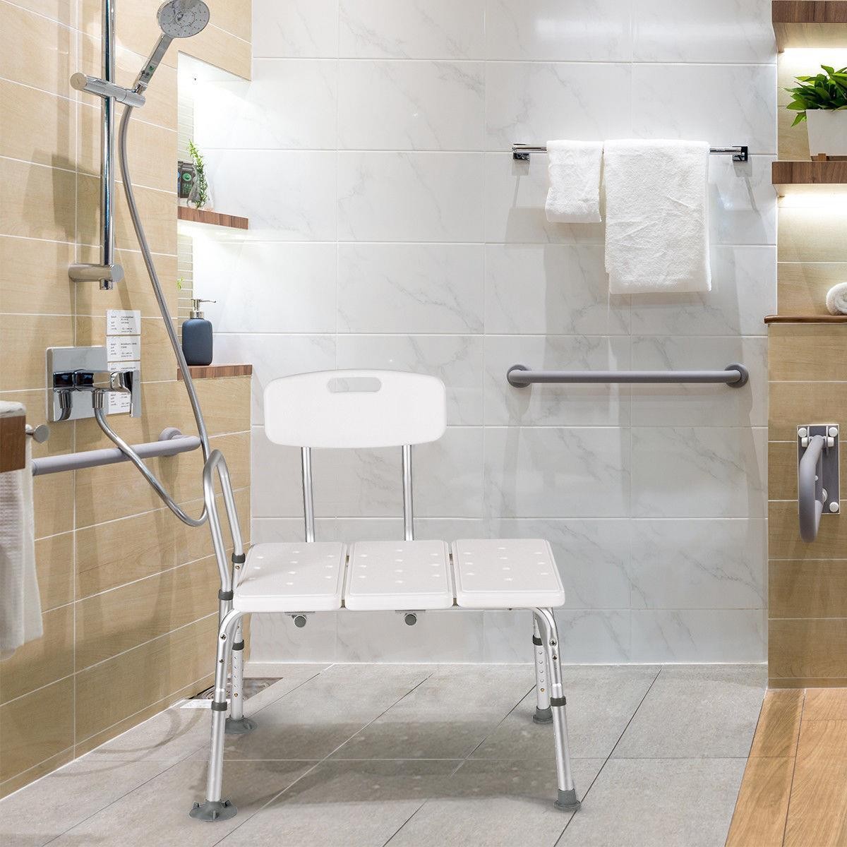Bath Seat W/ Back And Arm