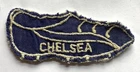 Chelsea Vintage Sew On Patch 1970s Football Boot Cloth Badge