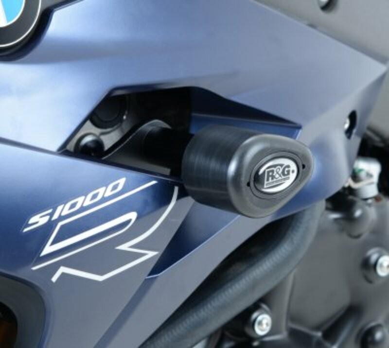 Tampons Aero R&G Racing protection moteur anti-chute BMW S1000R noir
