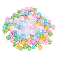 Clothes Hanger Markers Blank Tags White 8 Multicolor, 200pcs