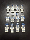 LEGO Star Wars Clone Trooper Minifigure Lot x12 501st Clone Army Genuine LEGO
