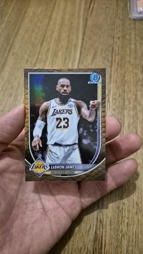 LEBRON JAMES 2025-26 Bowman Chrome Mojo Refractor #BCV-121 - Clean as