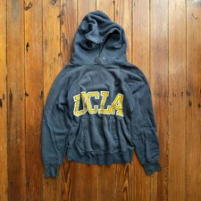 Vintage 1970s F L Robinson UCLA pullover hoodie sweatshirt Small