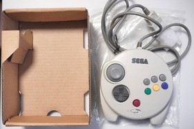 Sega Saturn 3D Control Pad Japan SS white Multi Controller boxed v-good US Selle