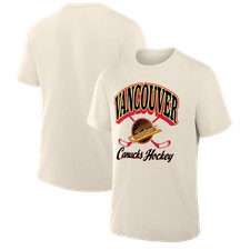 Men's  Cream Vancouver Canucks Alternate Legacy T-Shirt